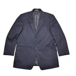 Silverstone Colombo Cashmere Blazer Mens 42R Navy Sport Coat Canada Jacket